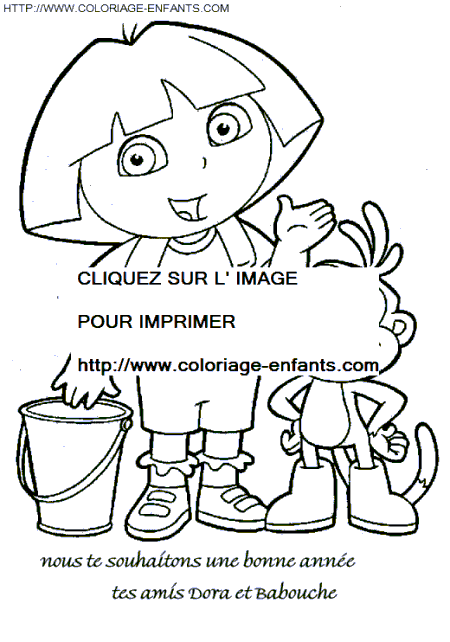 coloriage nouvel an