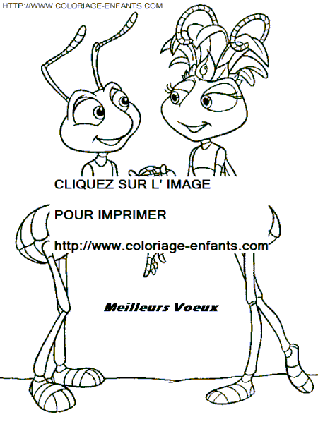 coloriage nouvel an