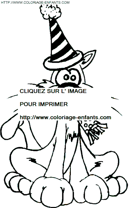 coloriage nouvel an