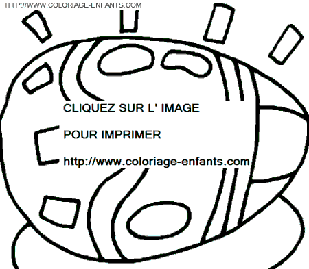 coloriage paques oeufs