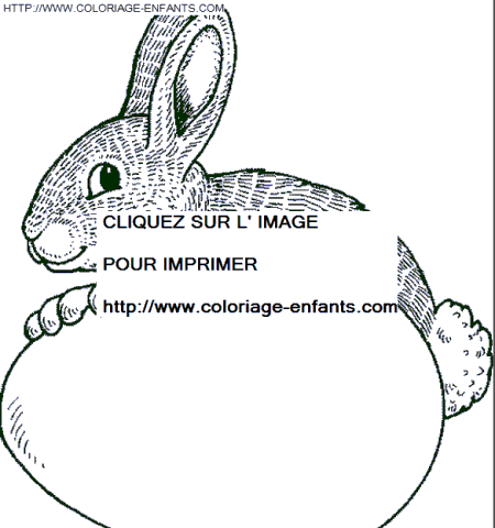 coloriage paques oeufs