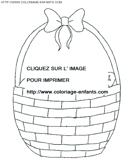 coloriage paques oeufs