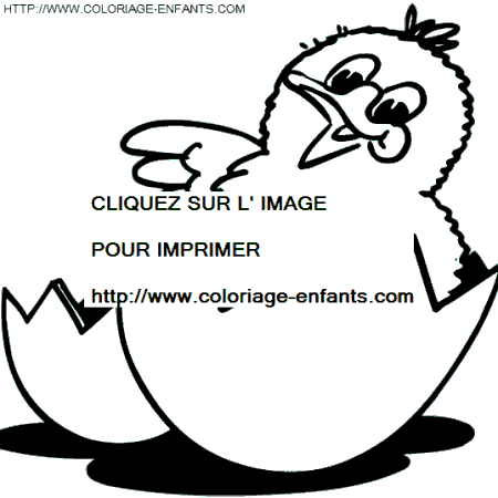 coloriage paques oeufs