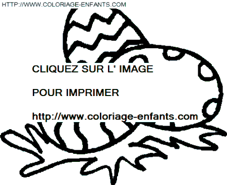 coloriage paques oeufs