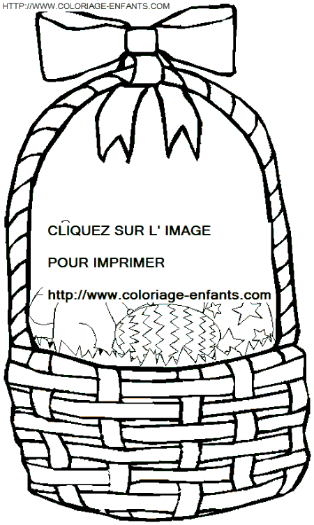 coloriage paques oeufs