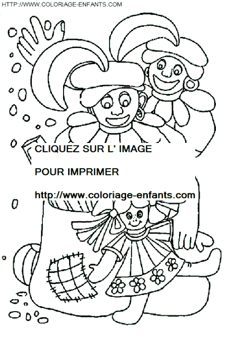 coloriage saint nicolas