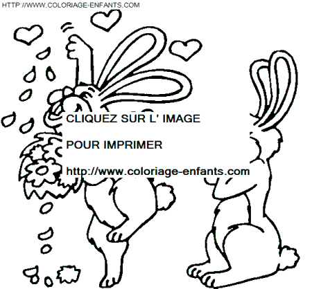 coloriage saint valentin amoureux