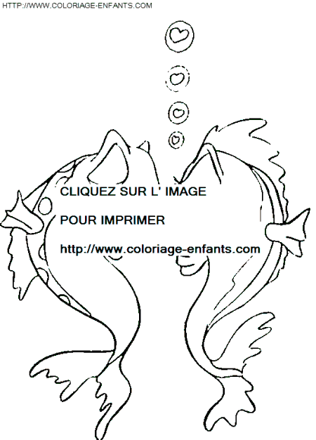 coloriage saint valentin amoureux