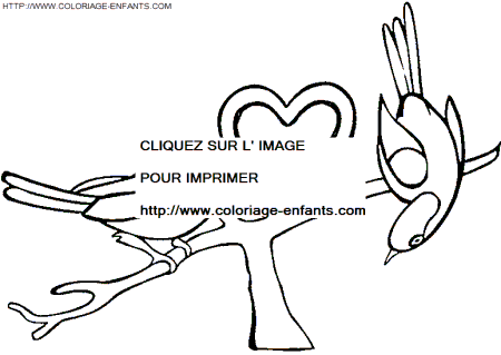 coloriage saint valentin amoureux