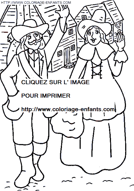 coloriage thanksgiving