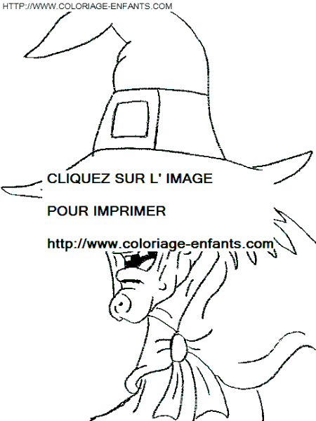 coloriage halloween