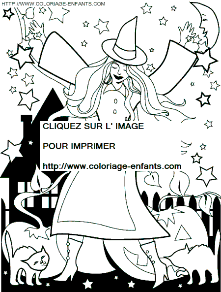 coloriage halloween