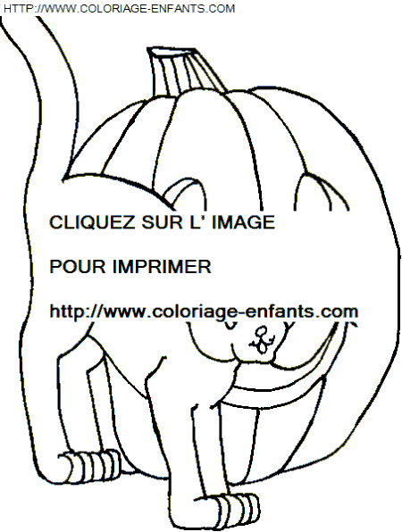 coloriage halloween