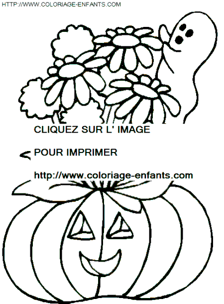 coloriage halloween