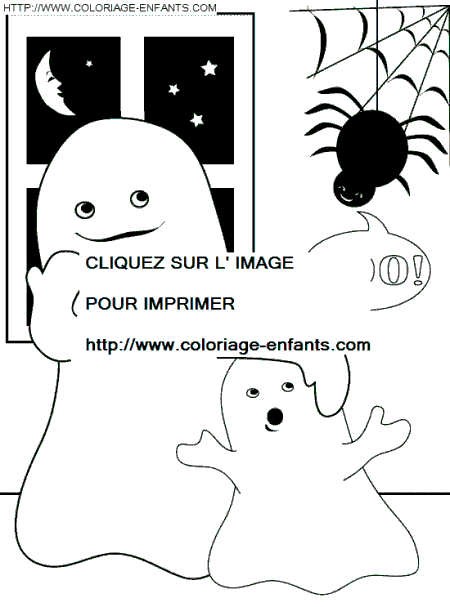 coloriage halloween