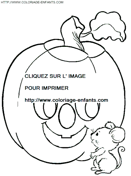 coloriage halloween