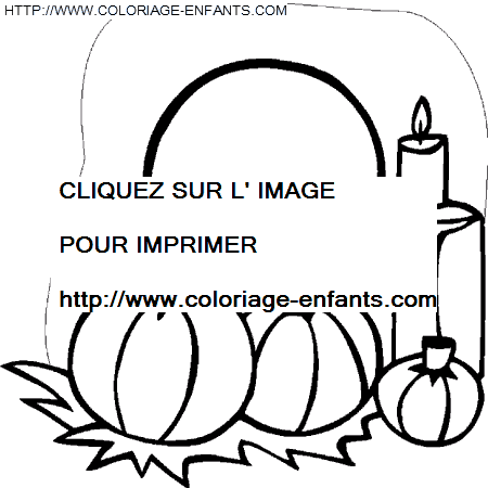 coloriage citrouilles halloween