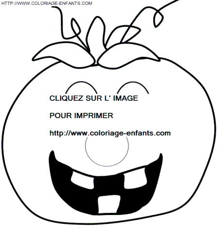 coloriage citrouilles halloween