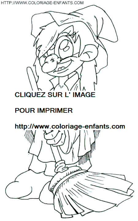 coloriage enfants deguises