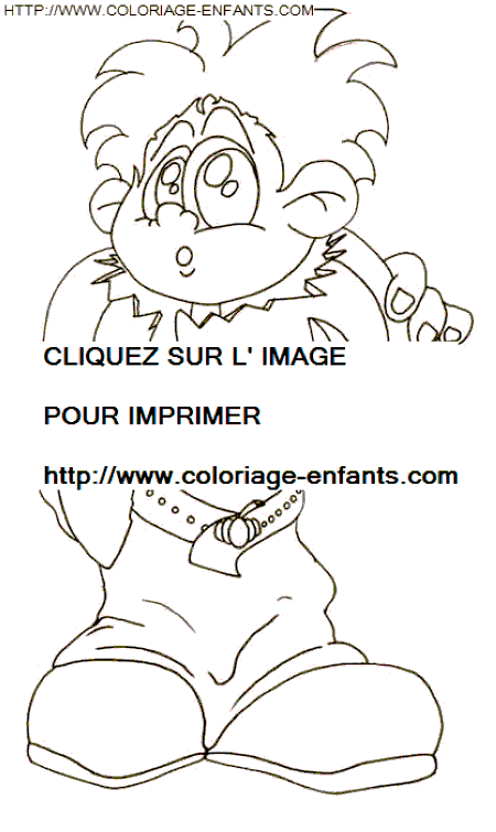 coloriage enfants deguises