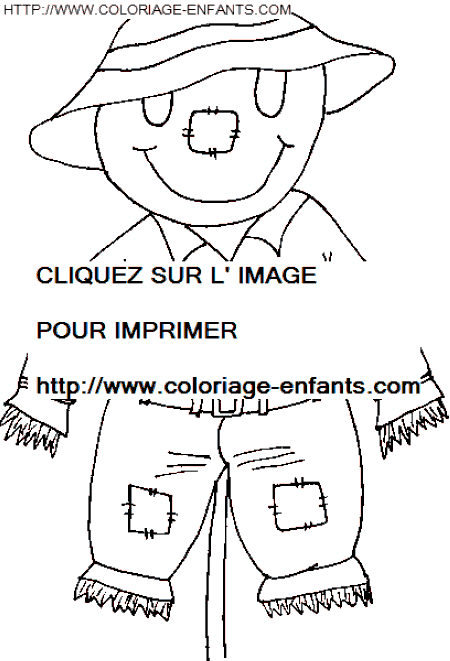 coloriage monstres halloween