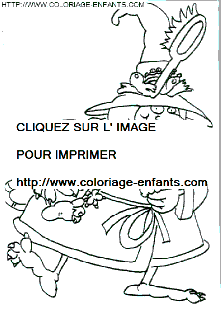 coloriage sorcieres halloween