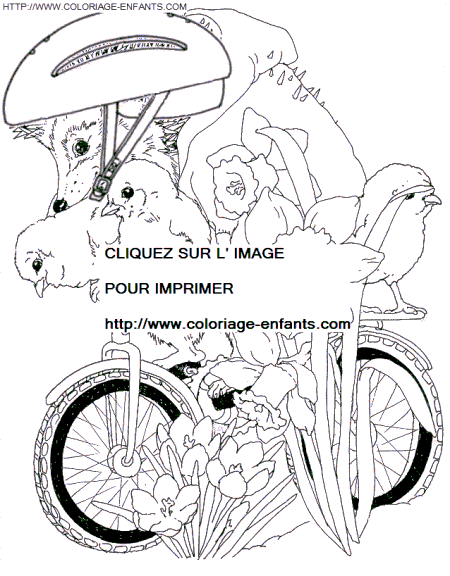 coloriage herissons