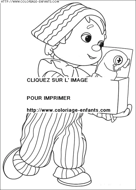 coloriage heros andy pandy