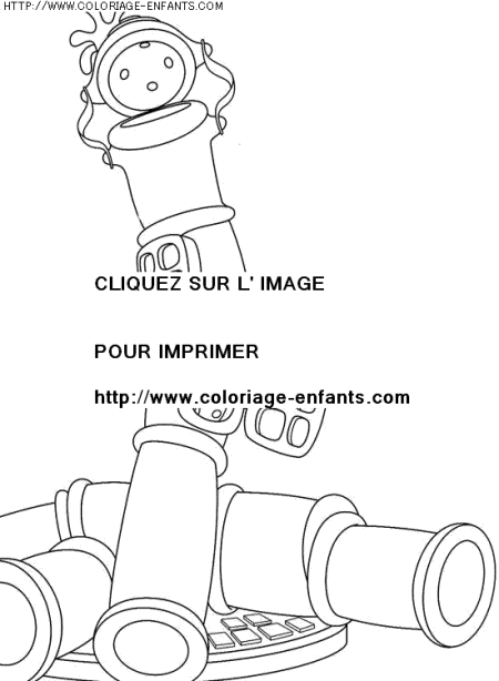 coloriage heros andy pandy