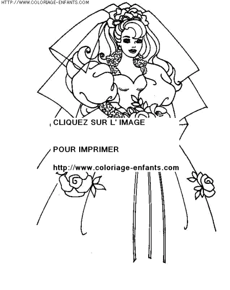 coloriage heros barbie