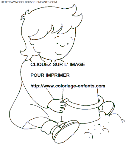 coloriage Heros Caillou