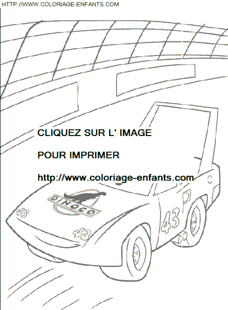 coloriage Heros Cars