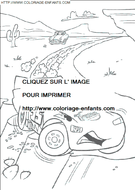 coloriage Heros Cars