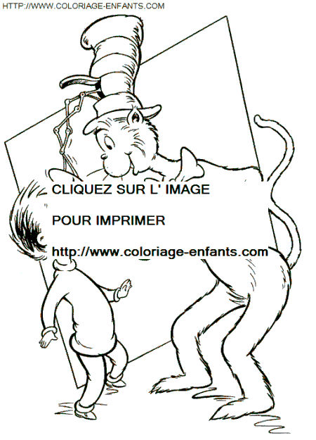 coloriage Heros Chat Chapeaute