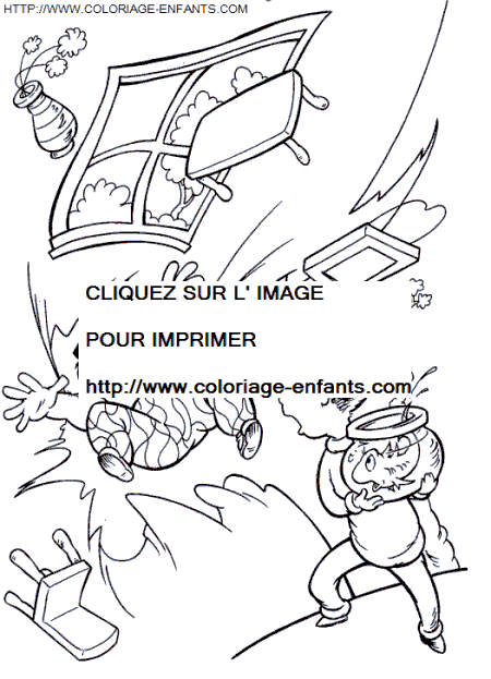 coloriage Heros Chat Chapeaute