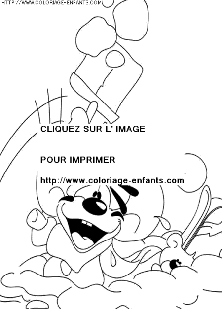 coloriage heros diddl