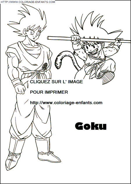 coloriage Heros Dragon Ball