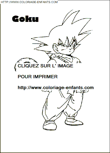 coloriage Heros Dragon Ball