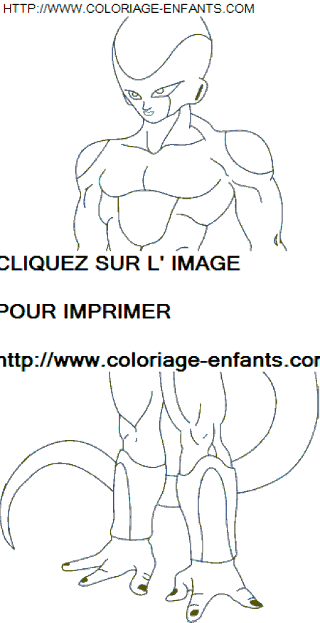 coloriage Heros Dragon Ball