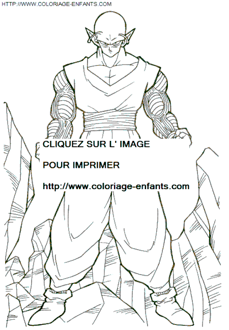 coloriage Heros Dragon Ball