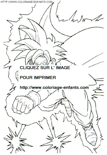 coloriage Heros Dragon Ball