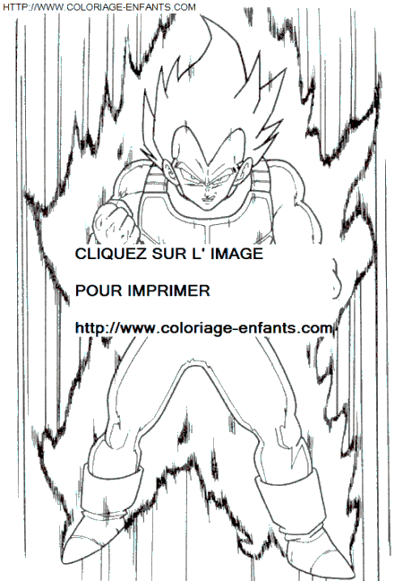 coloriage Heros Dragon Ball