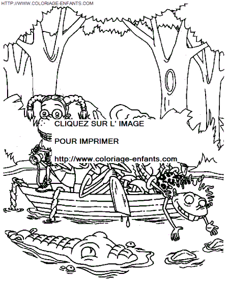 coloriage Heros Famille De La Jungle De Petites Betes