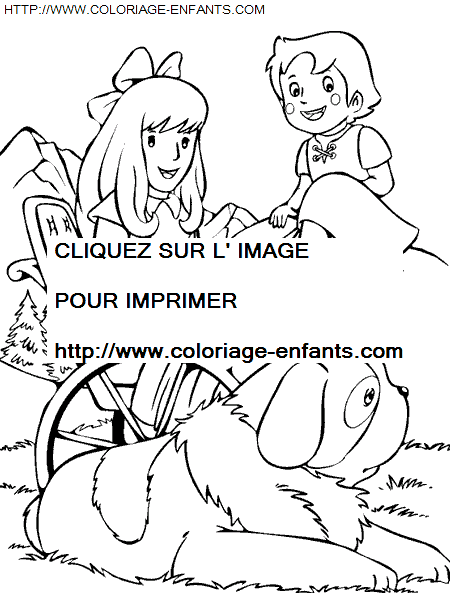 coloriage Heros Heidi