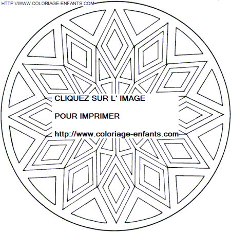 coloriage Heros Mandala