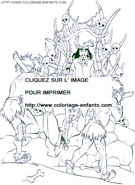 coloriage pirates des caraibes