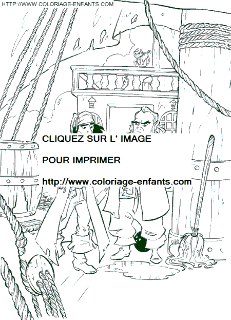 coloriage pirates des caraibes