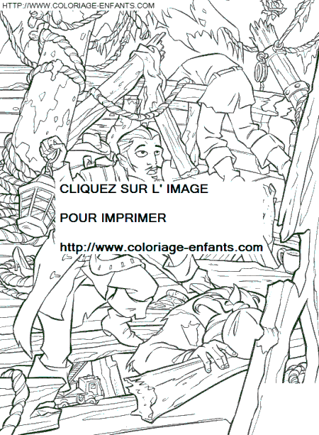 coloriage pirates des caraibes