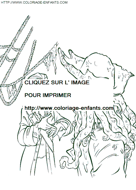 coloriage pirates des caraibes