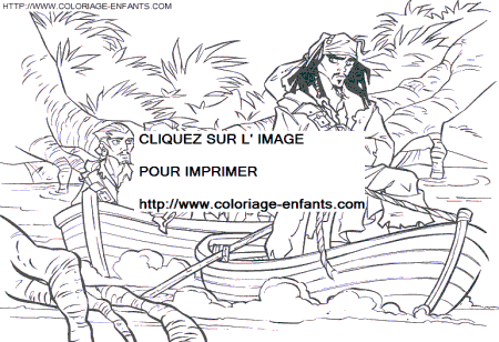 coloriage pirates des caraibes